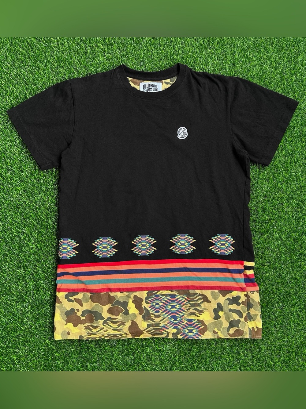 Billionaire Boys Club Native Camo Border Black / Multi T-Shirt